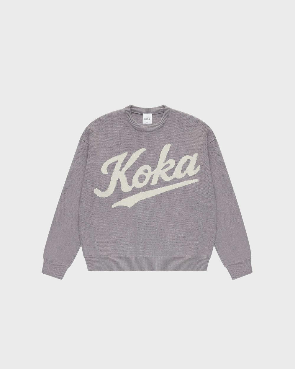Knit Sweater - Grey