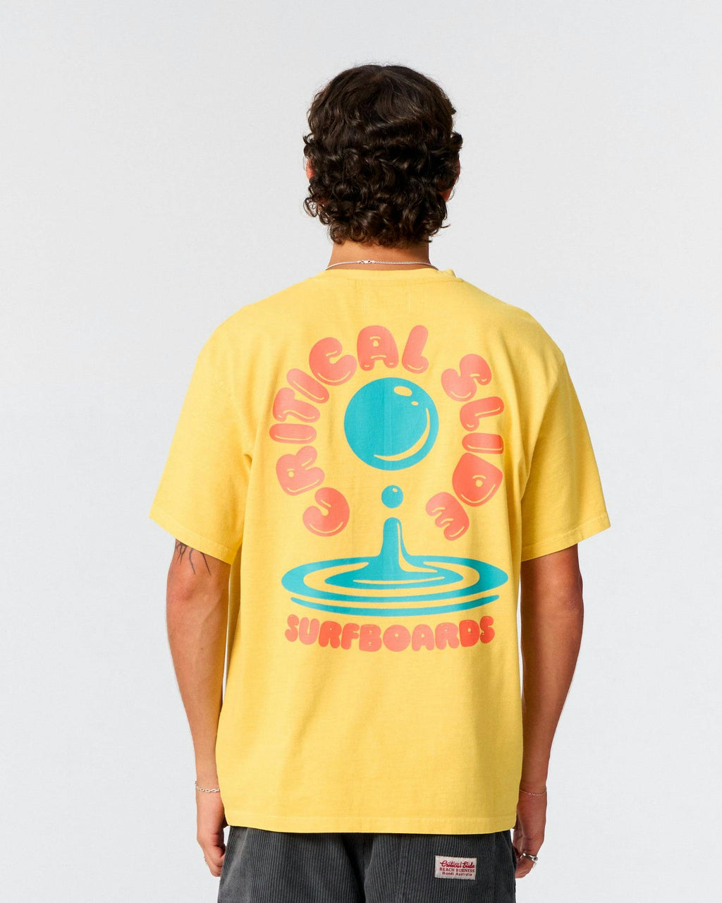 Resin Drop Tee - Sunflower