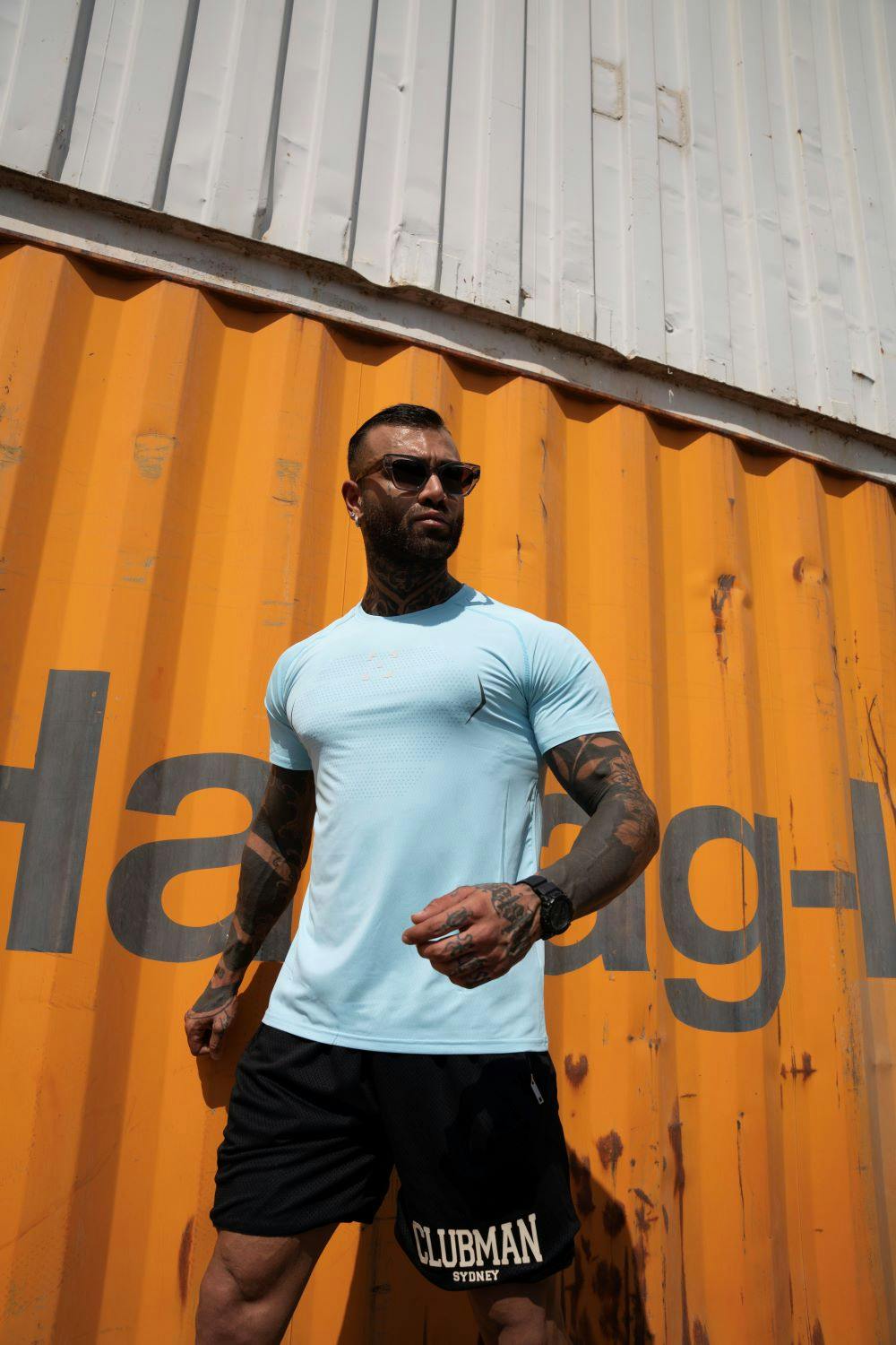 C-365 Performance Tee (Model 324305) - Light Blue
