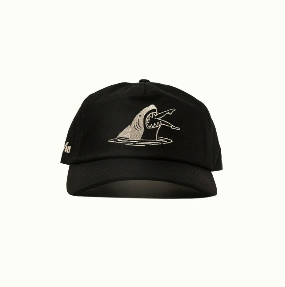 Shark Hat - Black