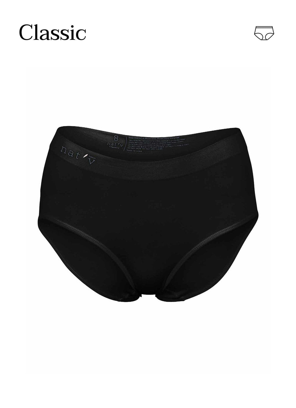 CLASSIC BRIEF - BLACK