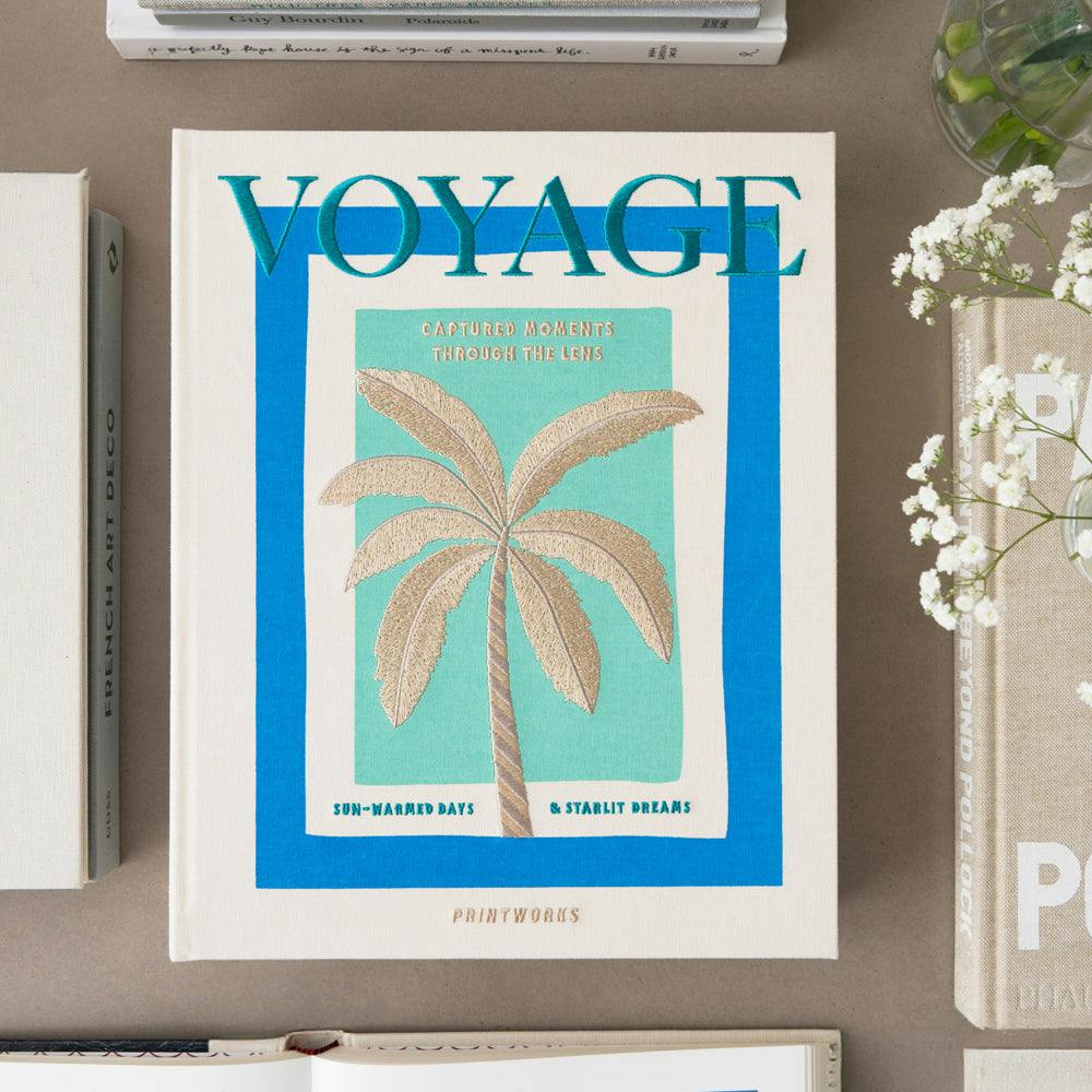 Printworks Embroidered Photo Album-Voyage