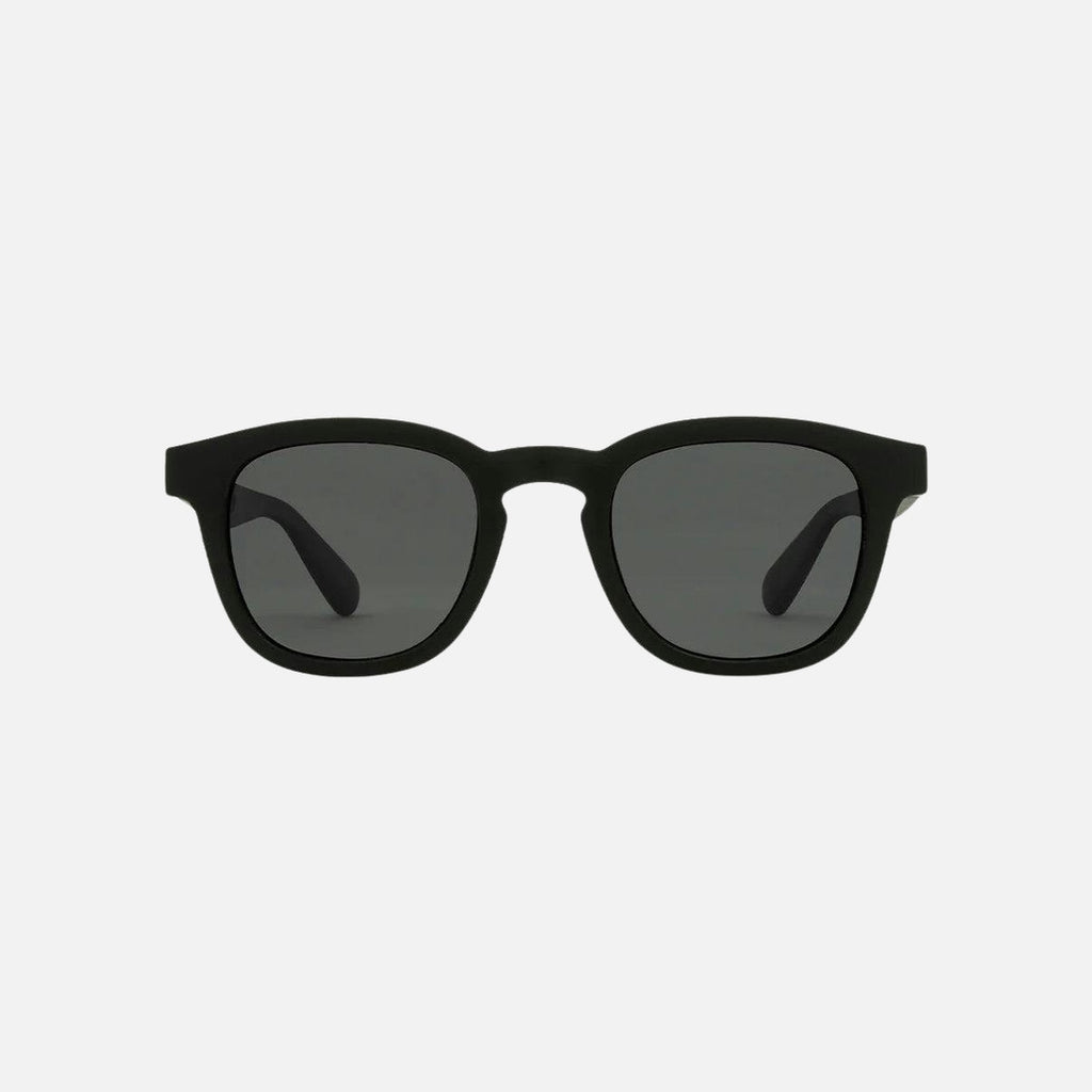 Havana - Polarized Matt Black Frame Recycled Sunglasses