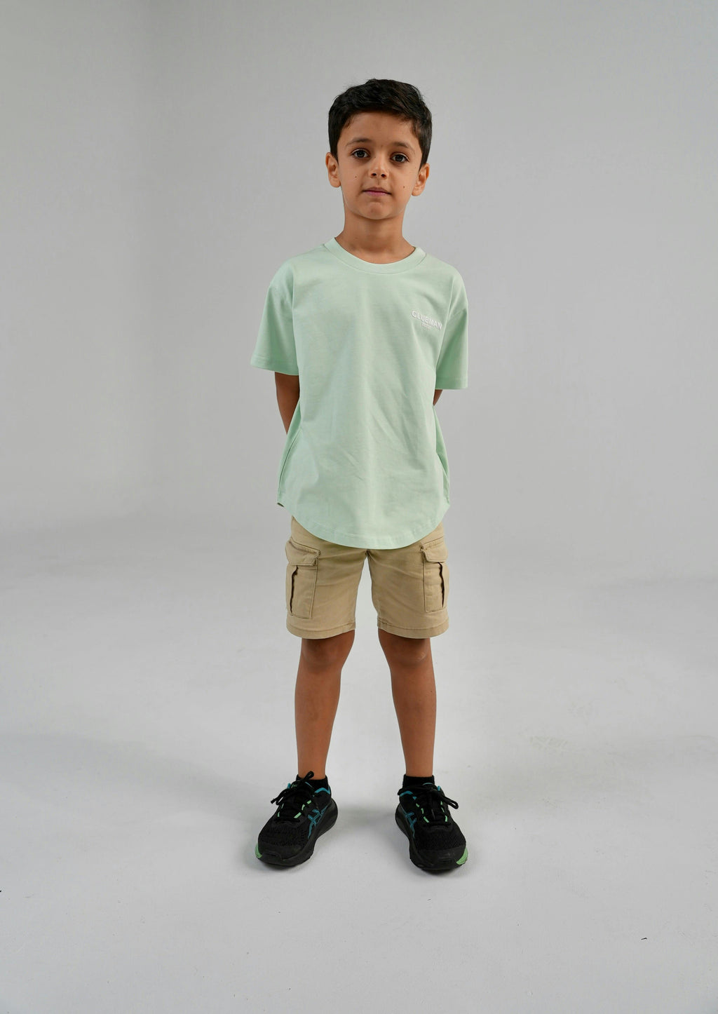 Clubman Kids "Trove" Tee - Glacier