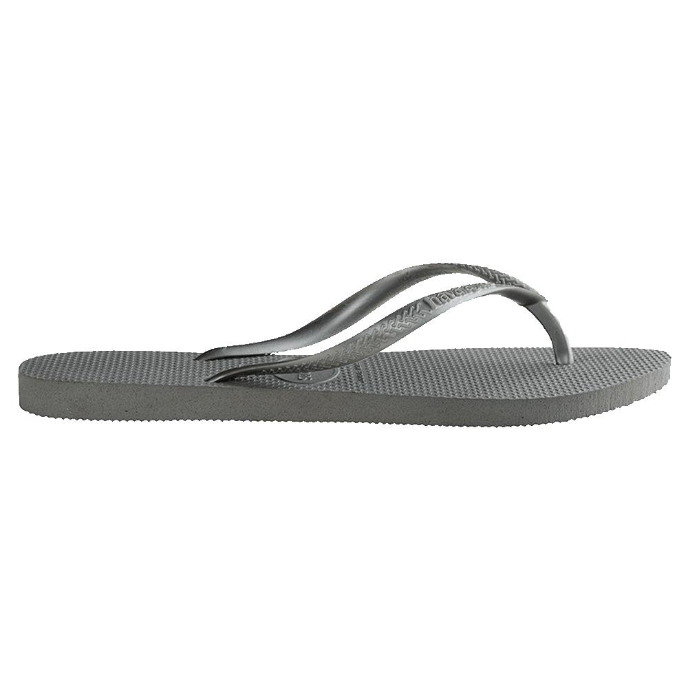 Slim Metallic Thongs