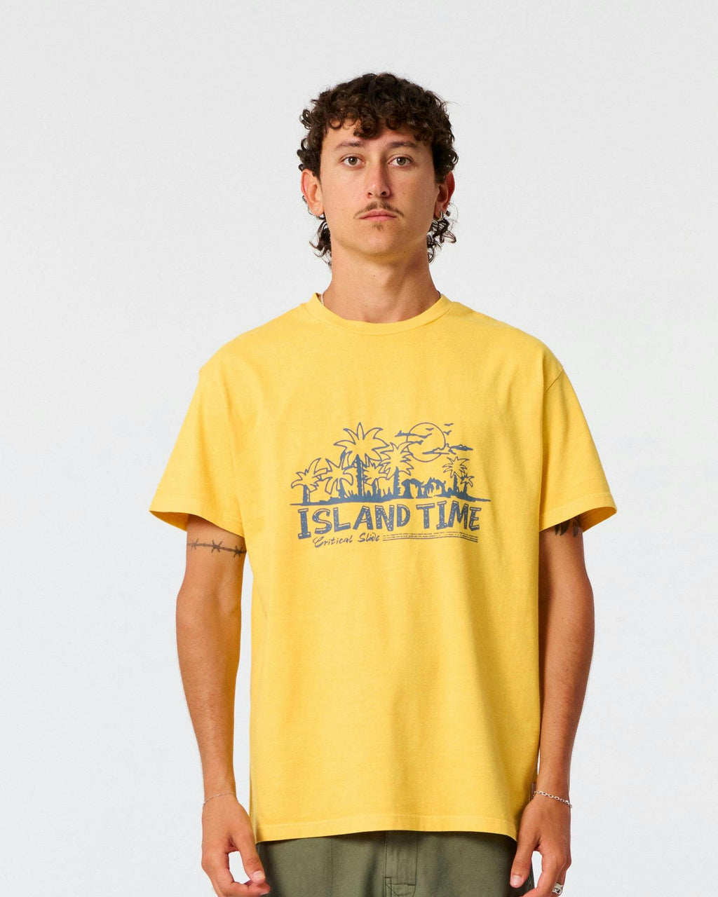Island Time Tee - Sunflower