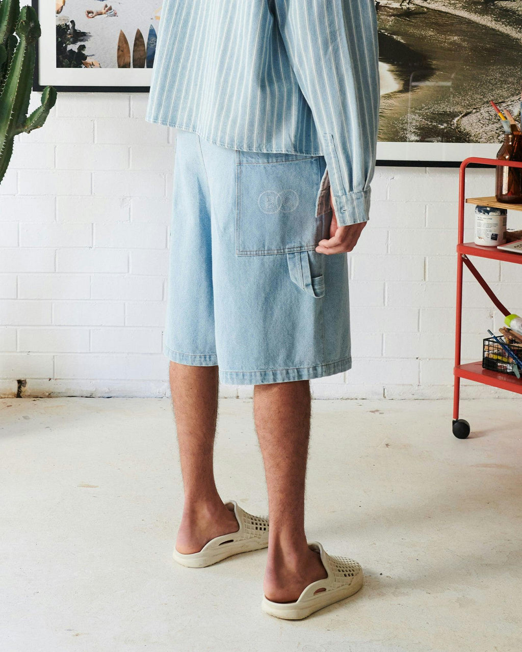 Denim Jort Stonewash
