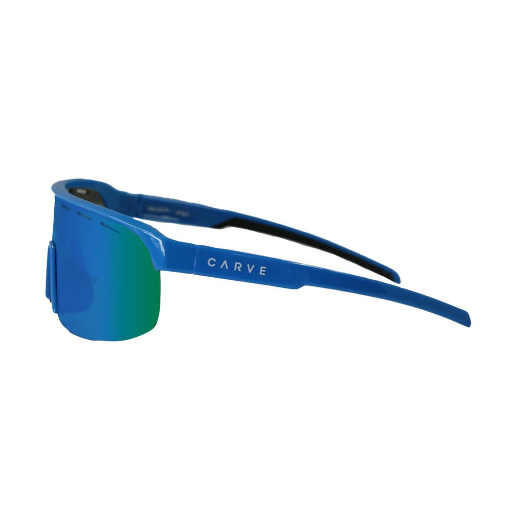 Velocity HD -  Gloss Blue Frame, Rose Lens with Blue Iridium plus Venting