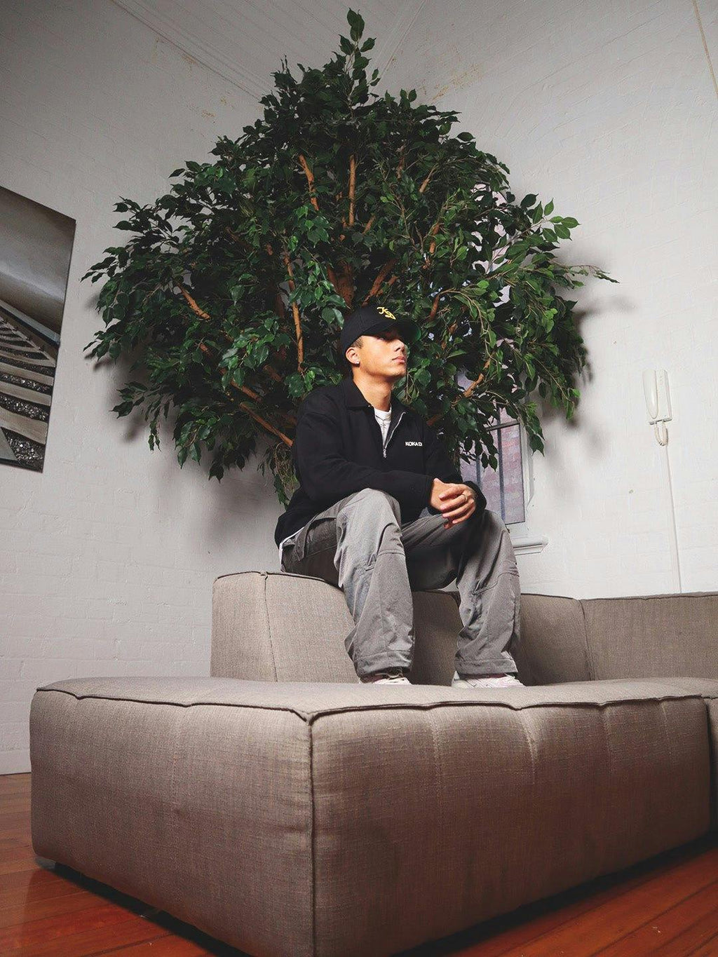 Pit Crew Cargo Pants - Grey