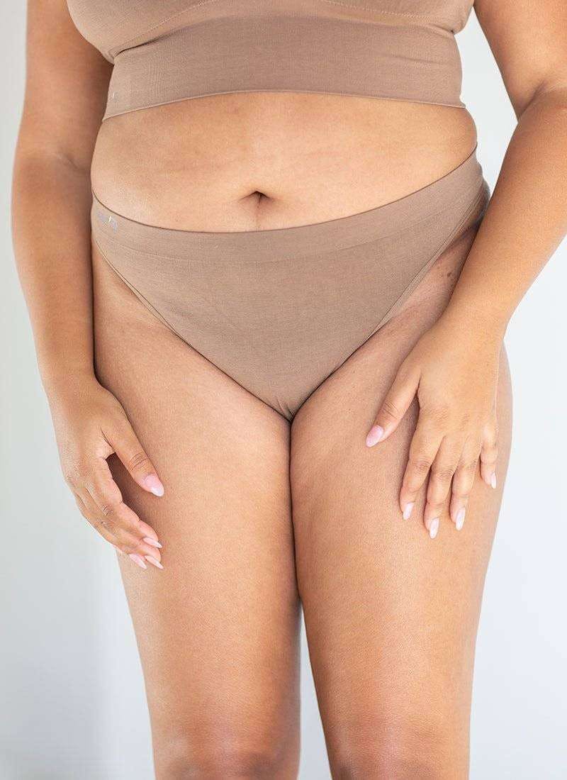 Callie Modal Bikini Brief Underwear - Bronze