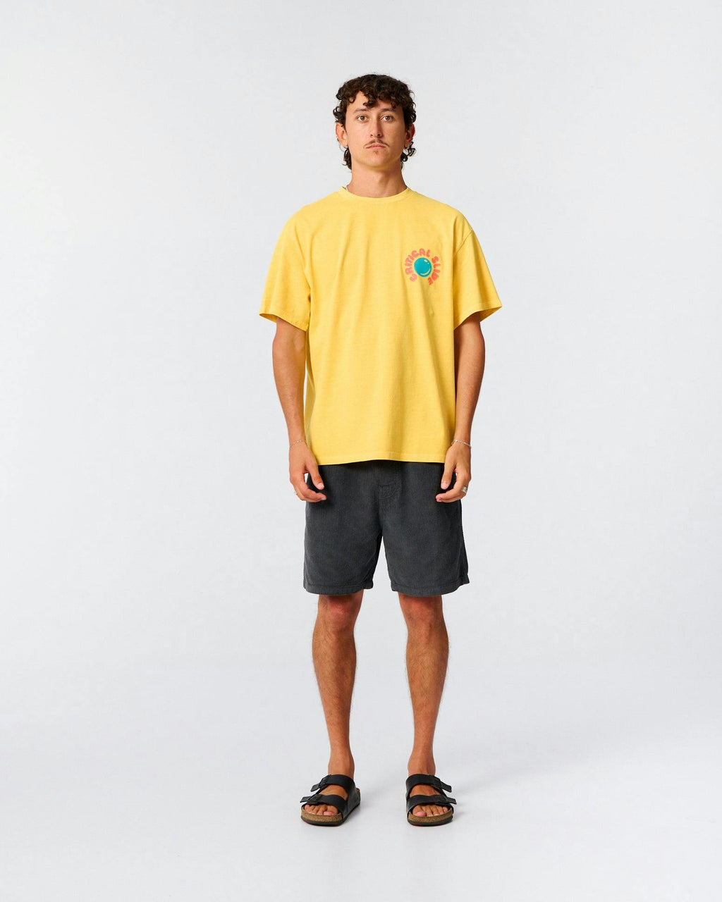 Resin Drop Tee - Sunflower