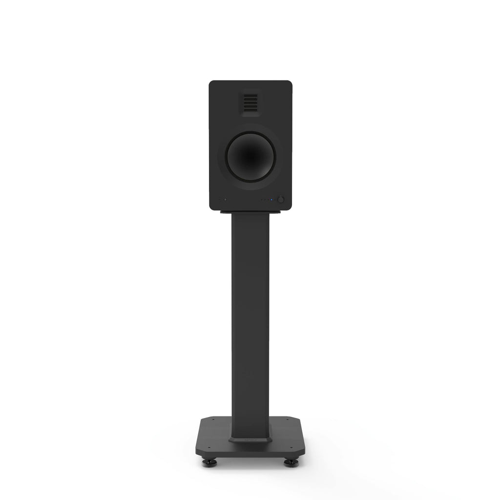 Kanto SX22 22" Tall Fillable Speaker Stands with Isolation Feet - Pair, Black