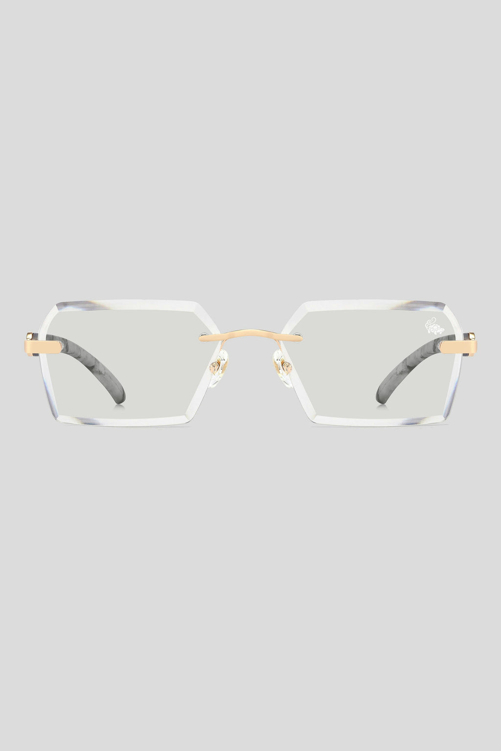 Kennedy White Marble Gold | Anti Blue