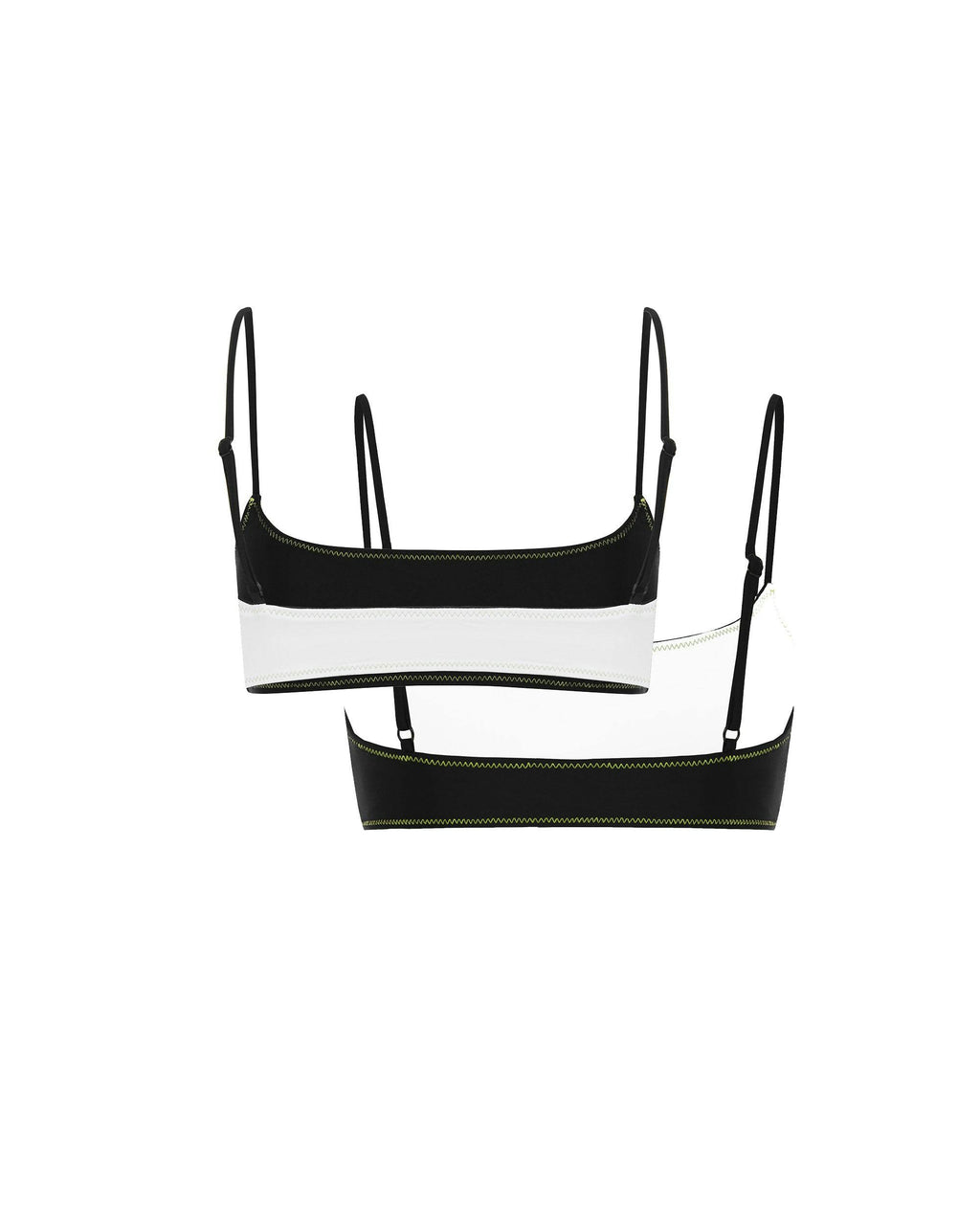 THE REVO CROP TOP - BLACK TWIST