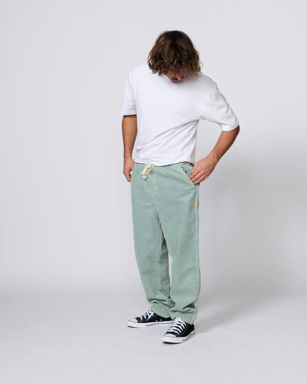 Fever Cord Pant - Sage