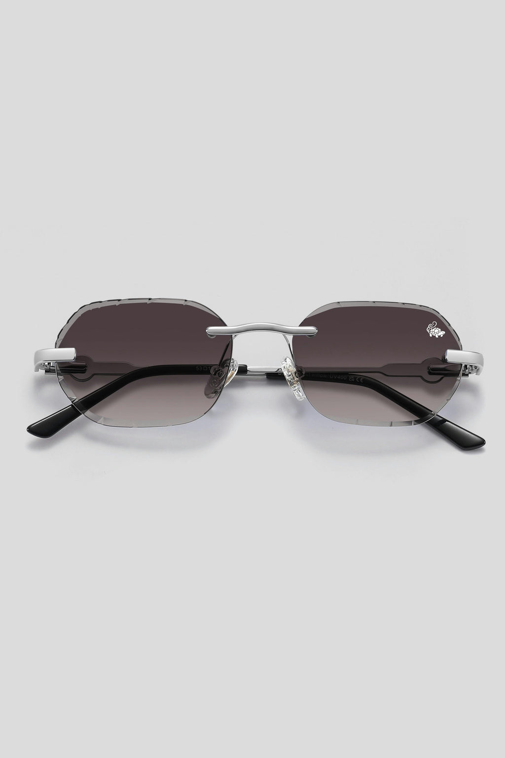 Diamond Cut Willow Smoke | Silver