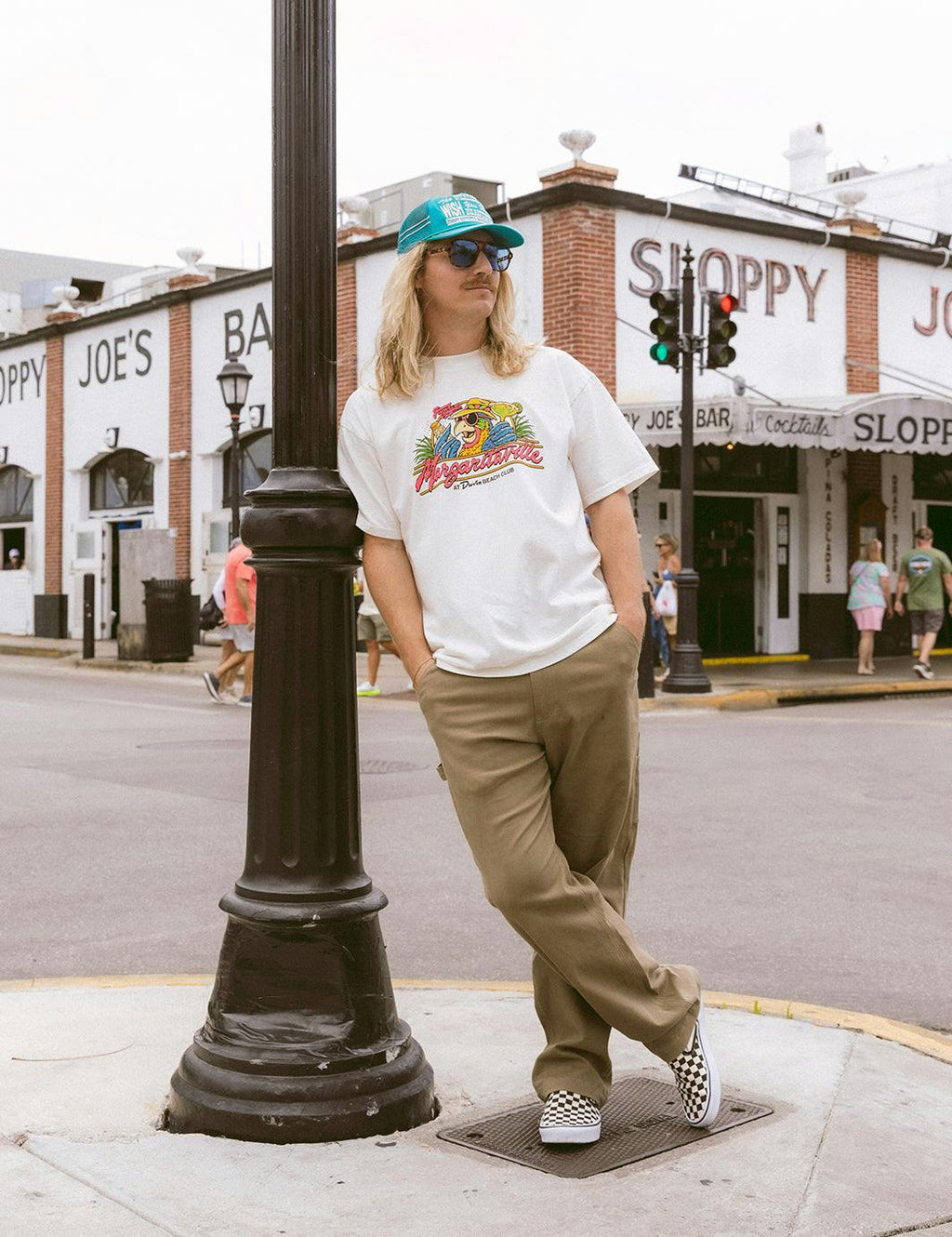 Duvin x Margaritaville Parrot Tee - Antique