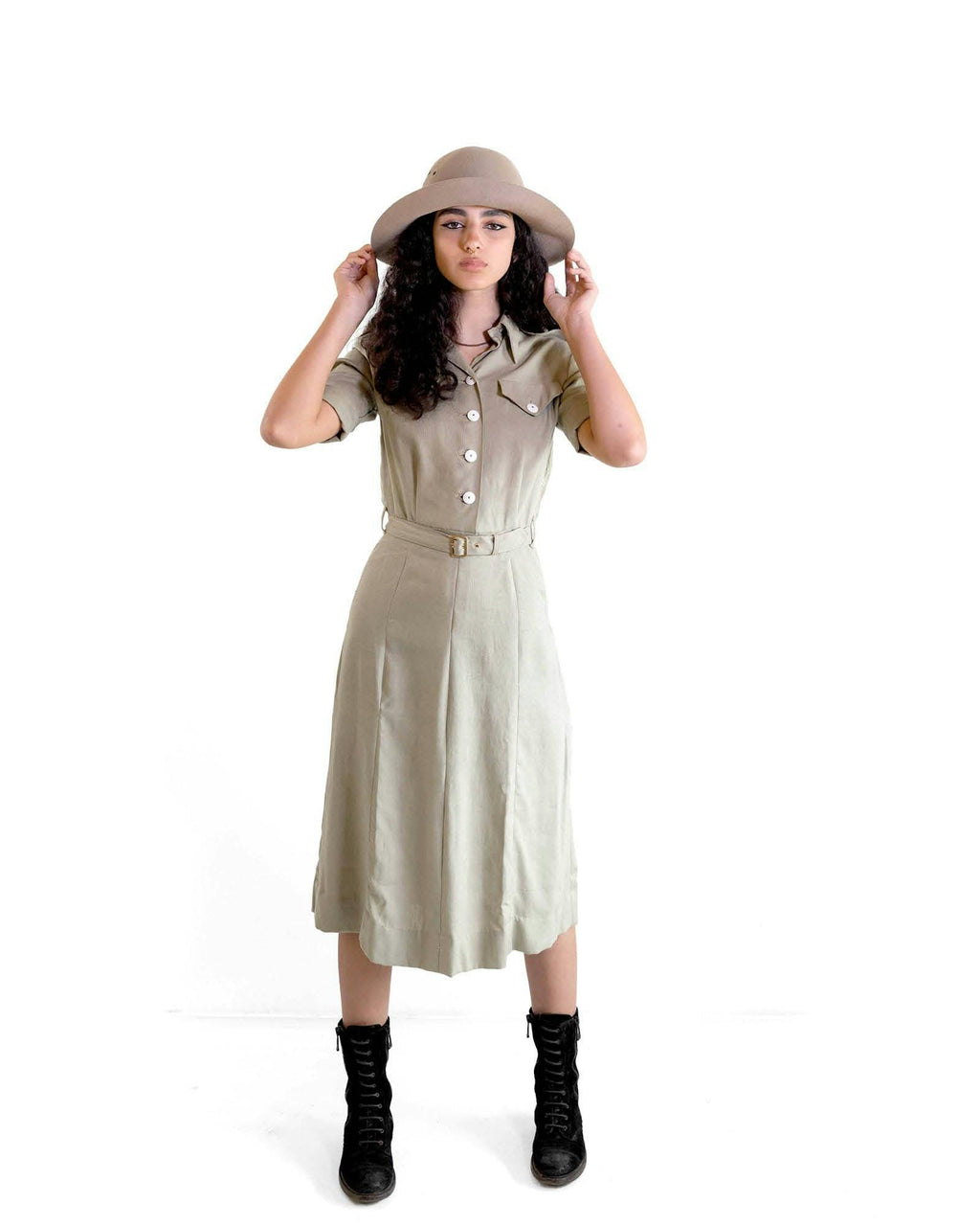 The Melody Wool Felt Hat -  Sand