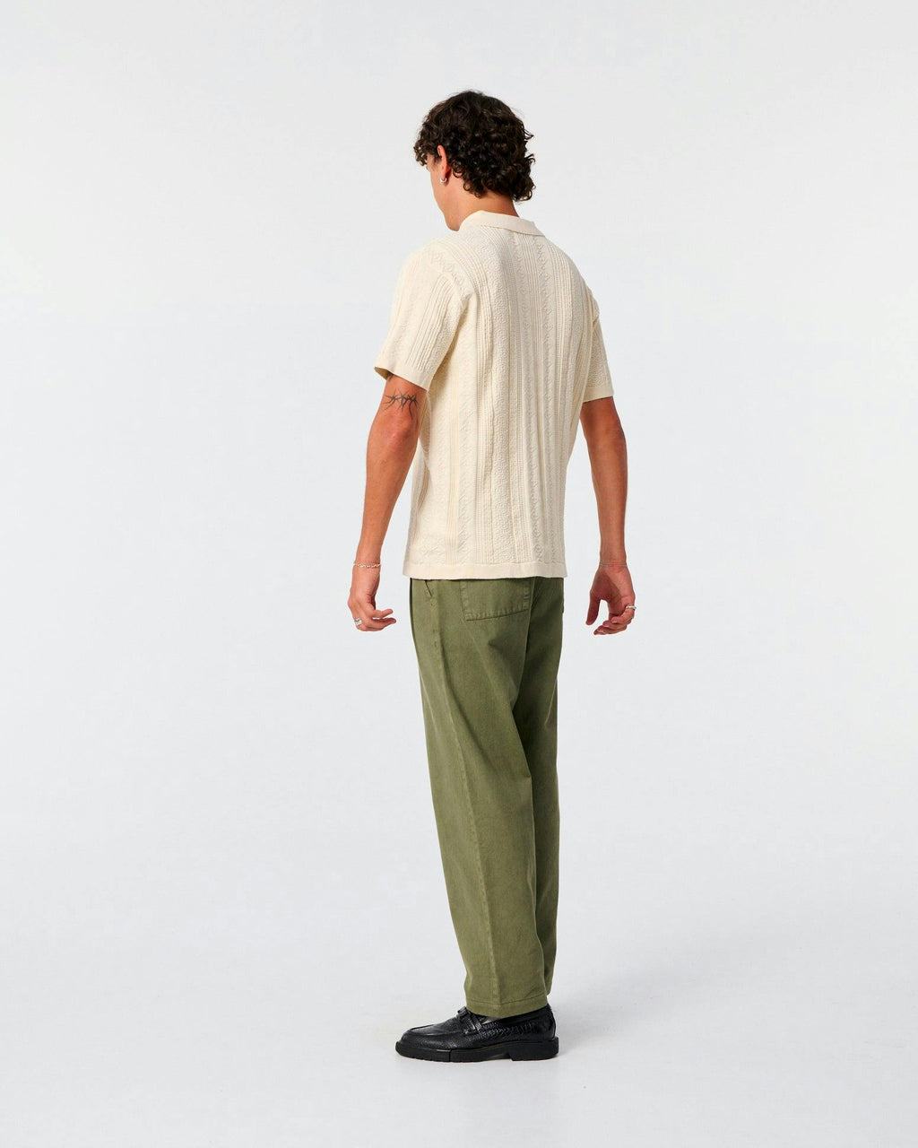 Rails Knit Polo - Ecru