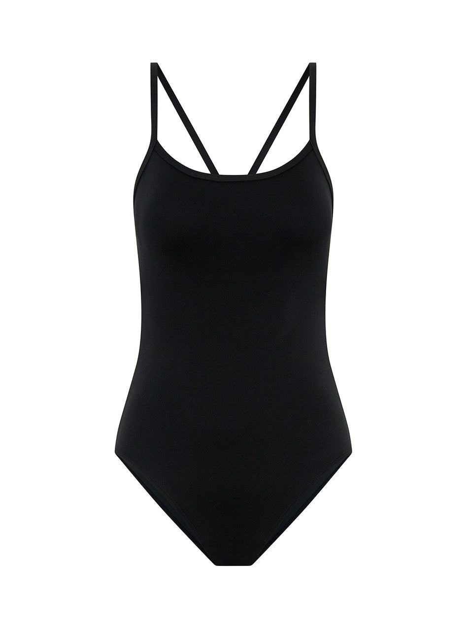 Teen Period Swimwear Performance One Piece Light Absorbency Black