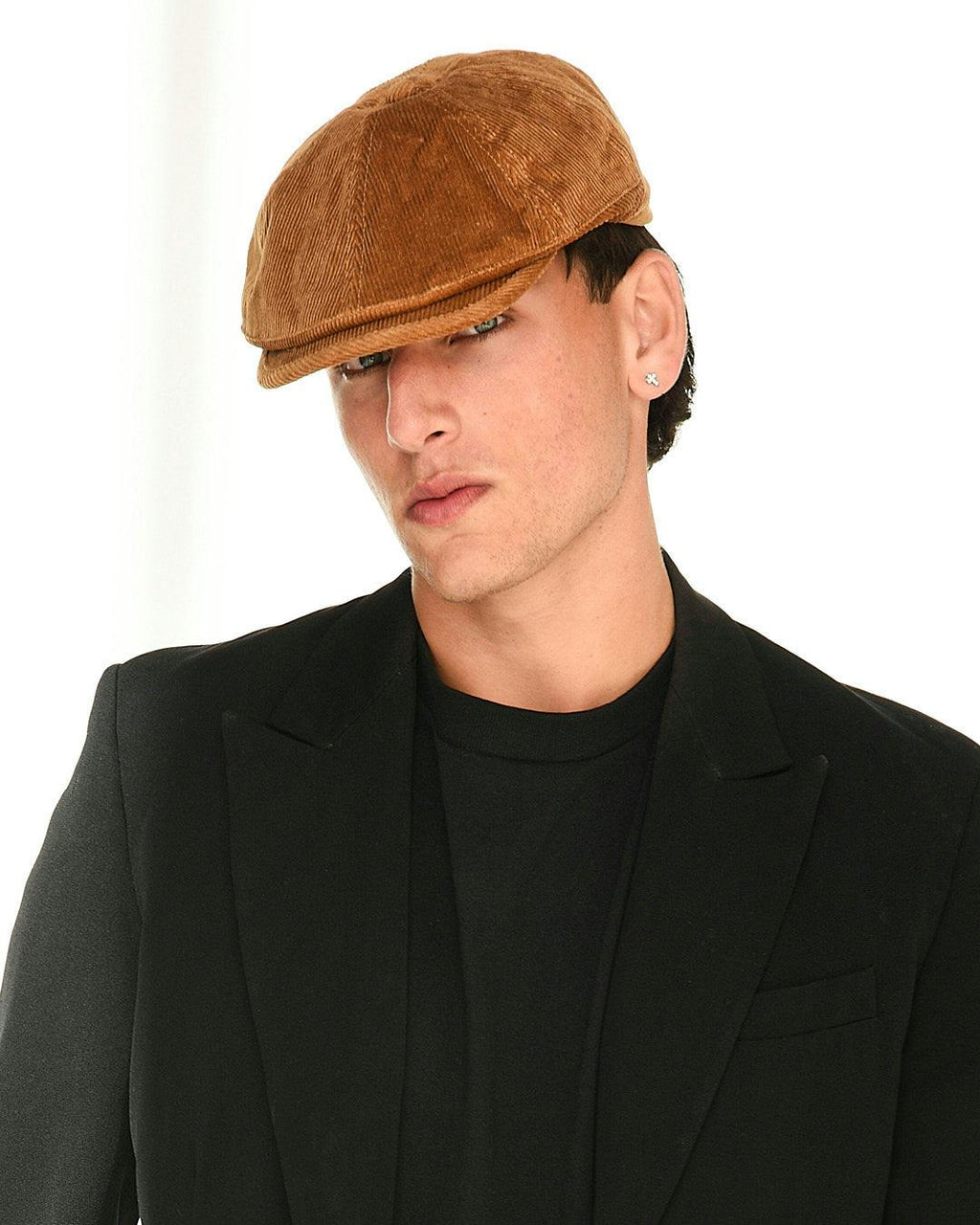 The Bandit Paperboy Cap - Brown Corduroy