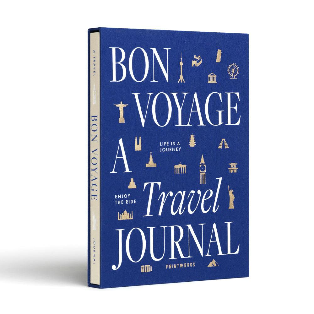 Printworks Bon Voyage Travel Journal-Blue Beige