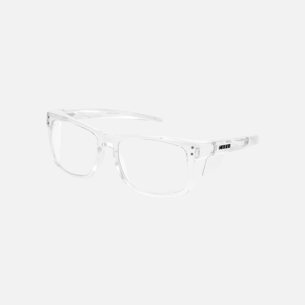 Smoko - Safety Crystal Clear Frame - Clear Lens