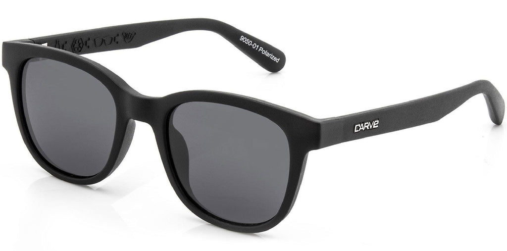 Homeland - Injected Polarized Matt Black Frame Recycled Sunglasses