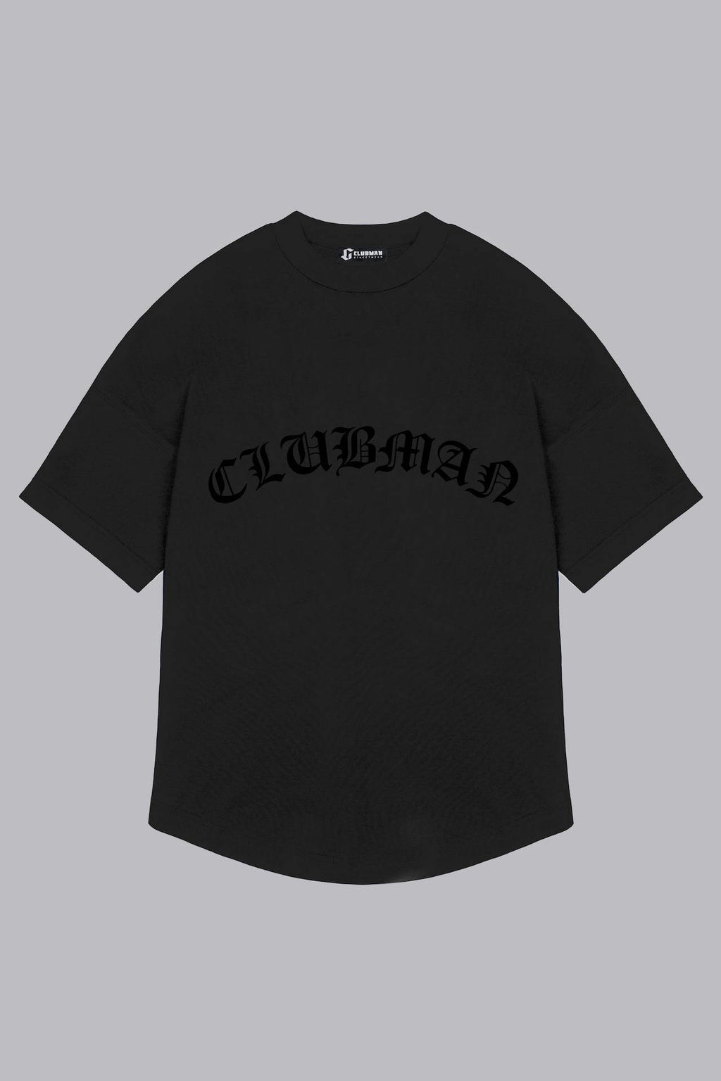 Mens Clubman 'Cyper' T-shirt / Black
