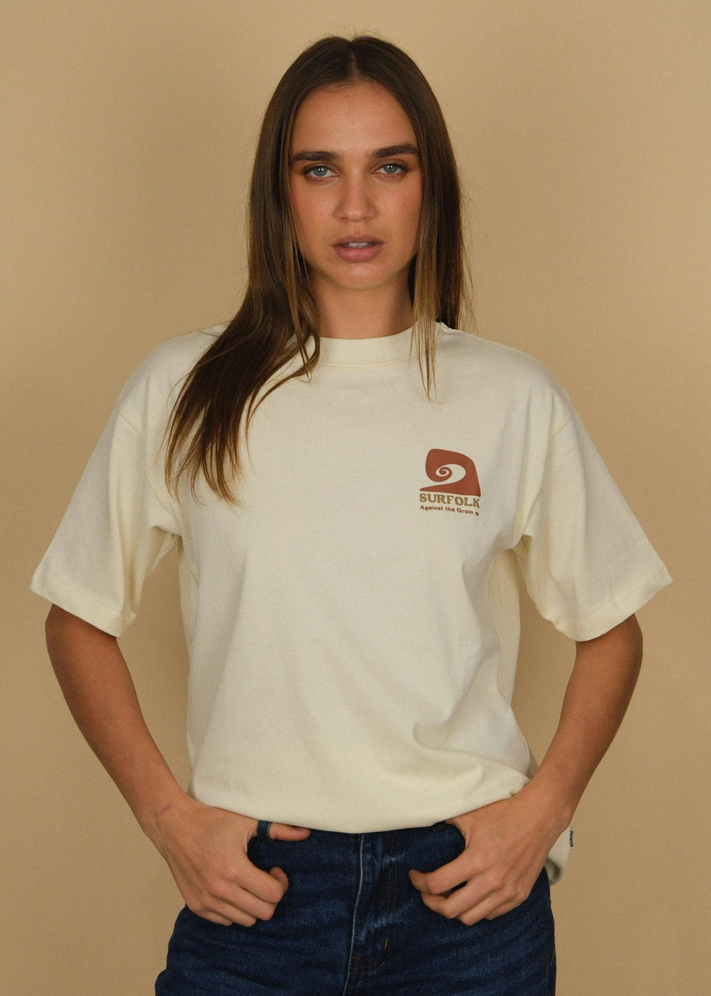 Vintage Grain Unisex Tee - Natural