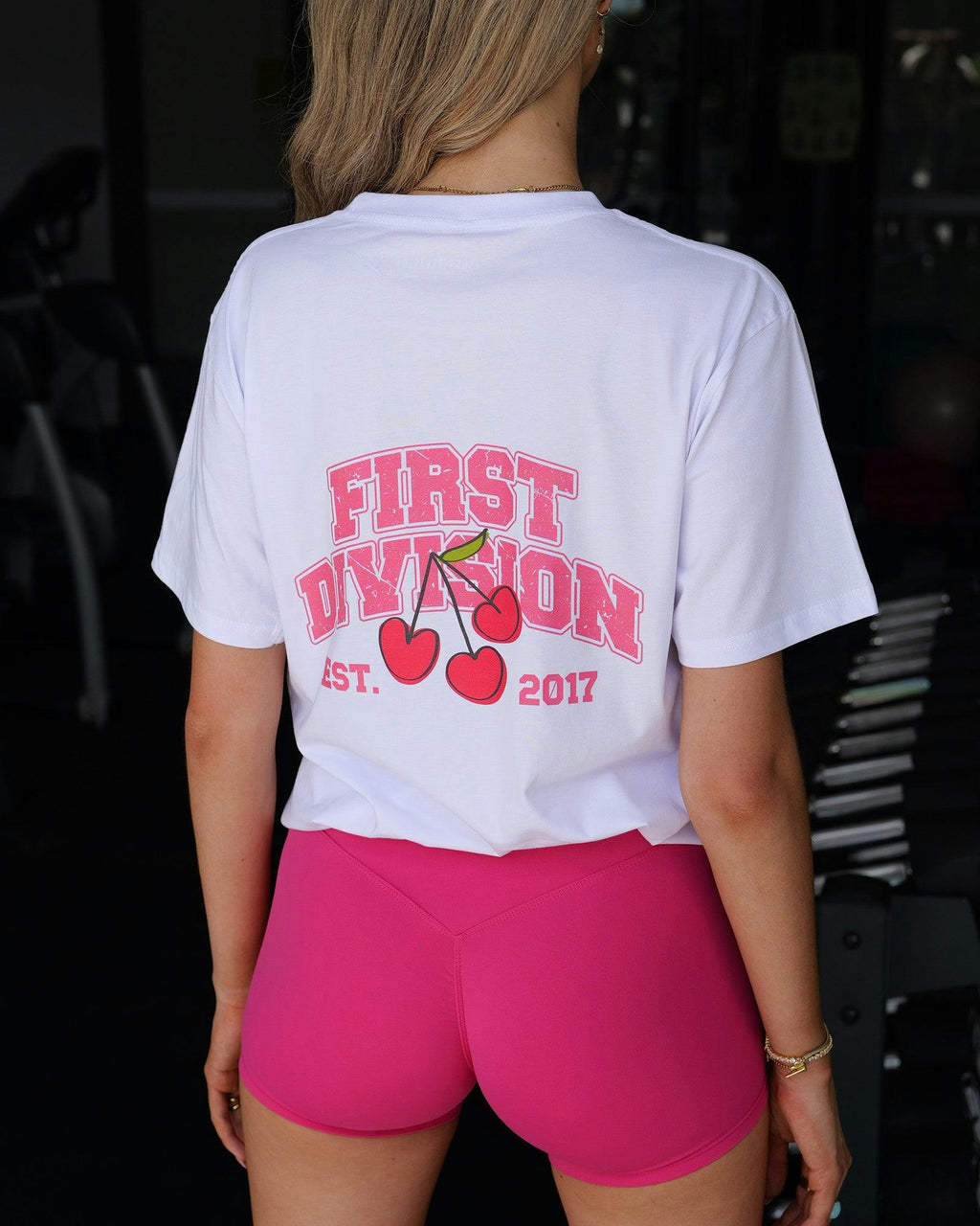 Cherry Varsity Tee