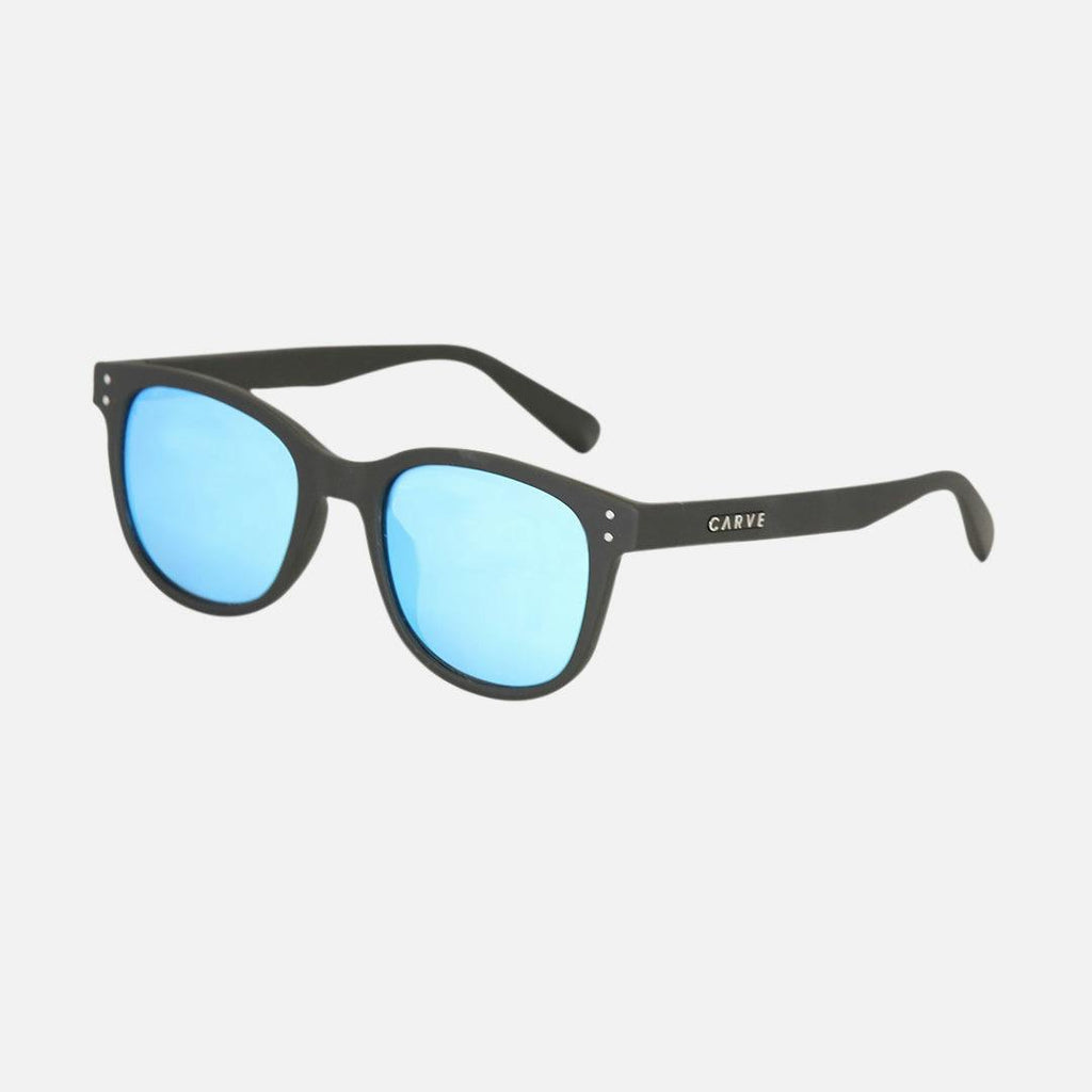 Homeland - Matte Black Frame Grey Blue Iridium Lens