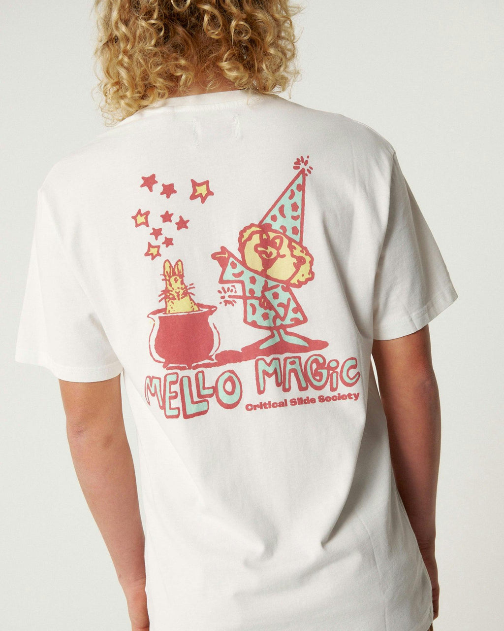 Mello Magic Tee - Vintage White