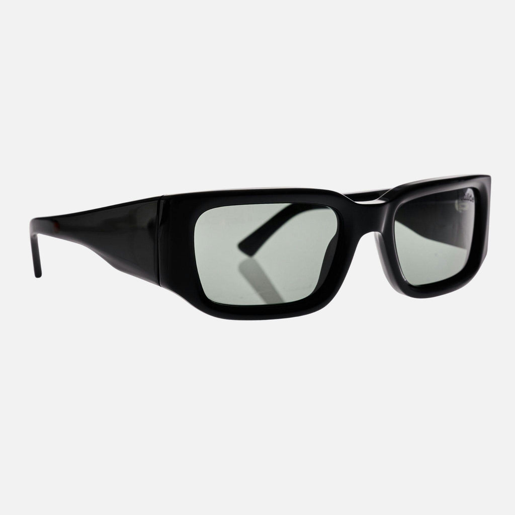 SoliTV Gloss Black | Green Polarised Bio Lens