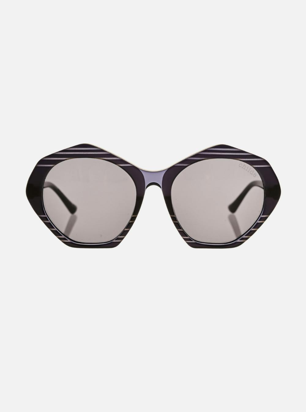 CYMBAL Black Blue Obsidien | Grey Bio Lens