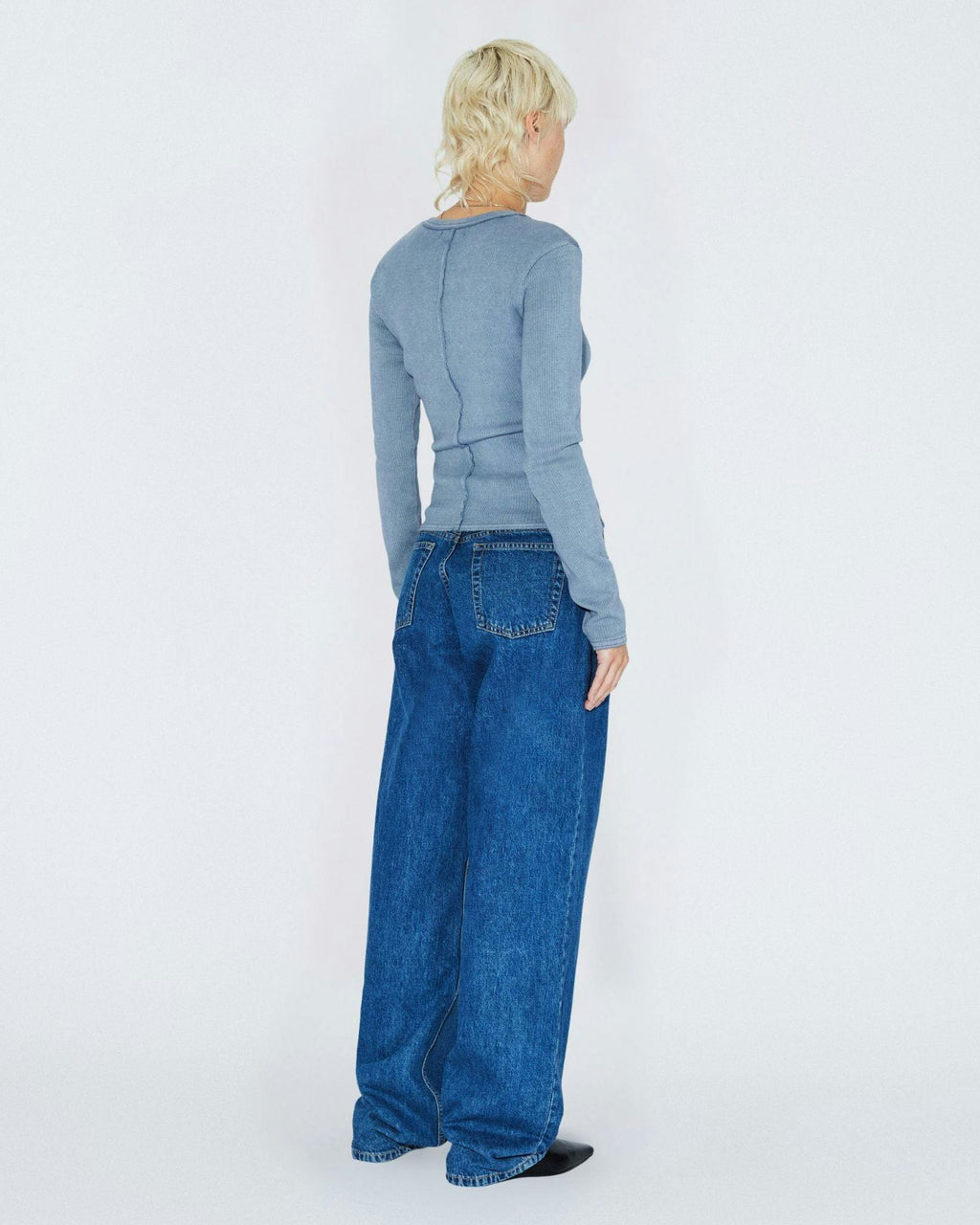 Stella Rib - Washed Blue