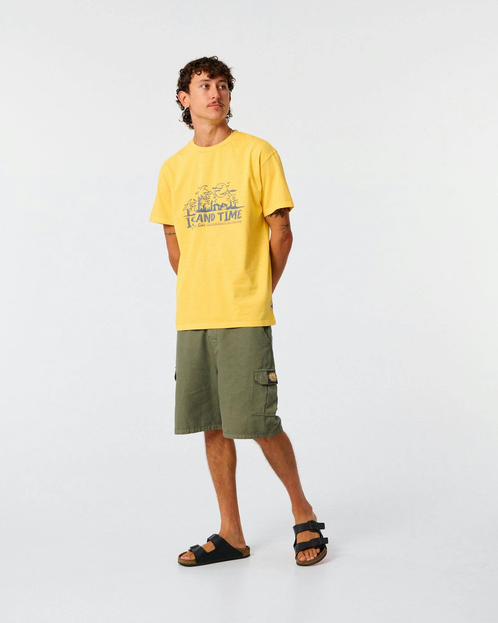 Island Time Tee - Sunflower