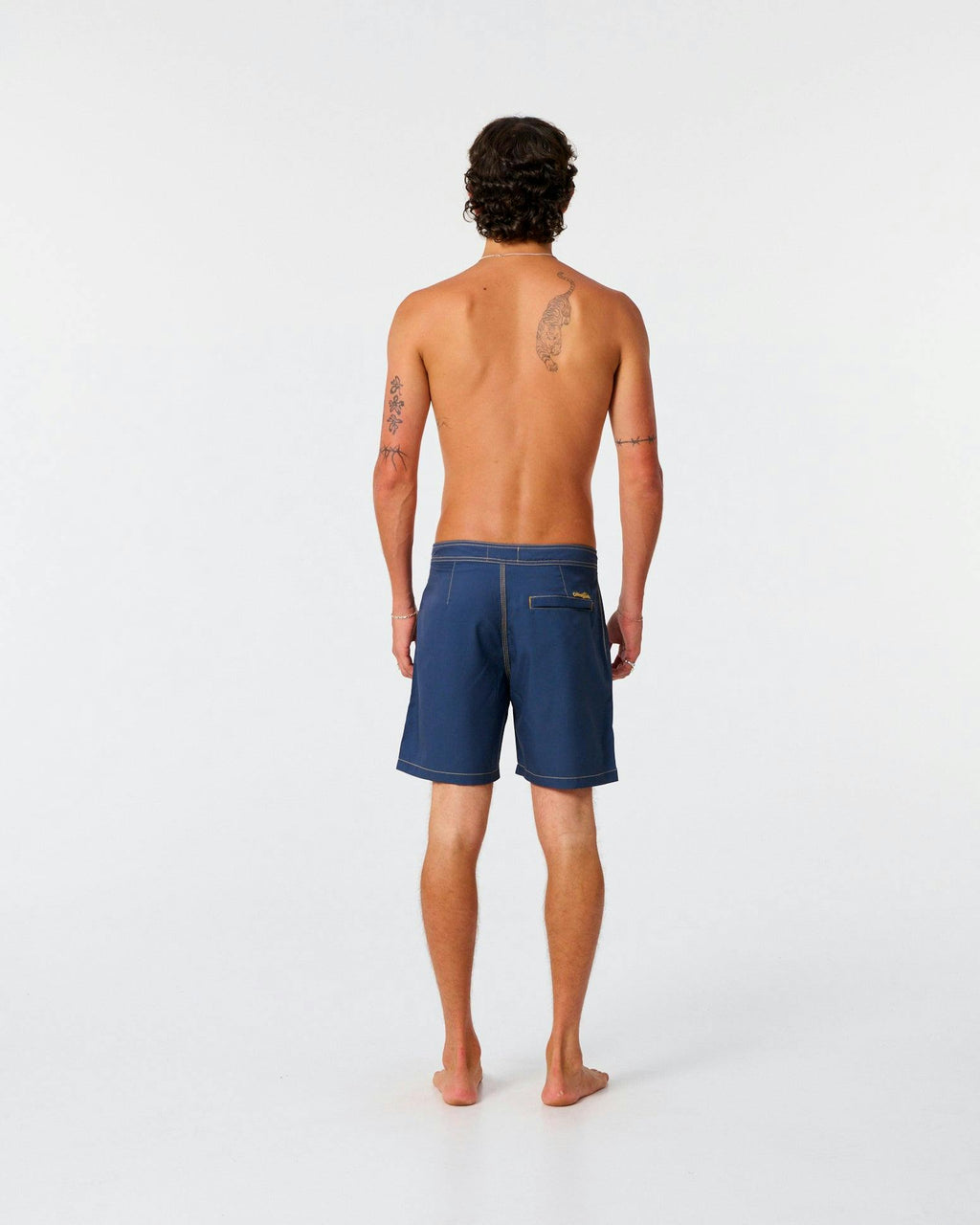Cahoots 17" Boardshort - Worker Blue
