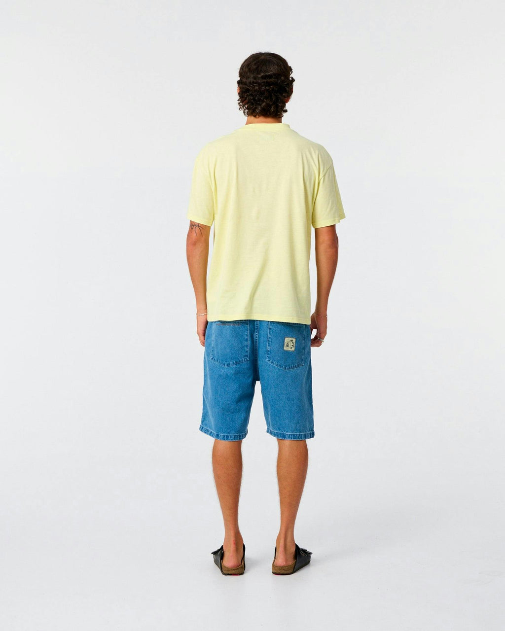 Yin Yang Tee - Washed Lime