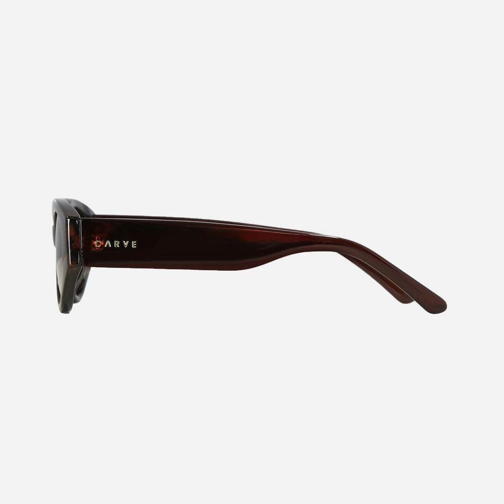 Lola - Dark Brown with Brown Lens