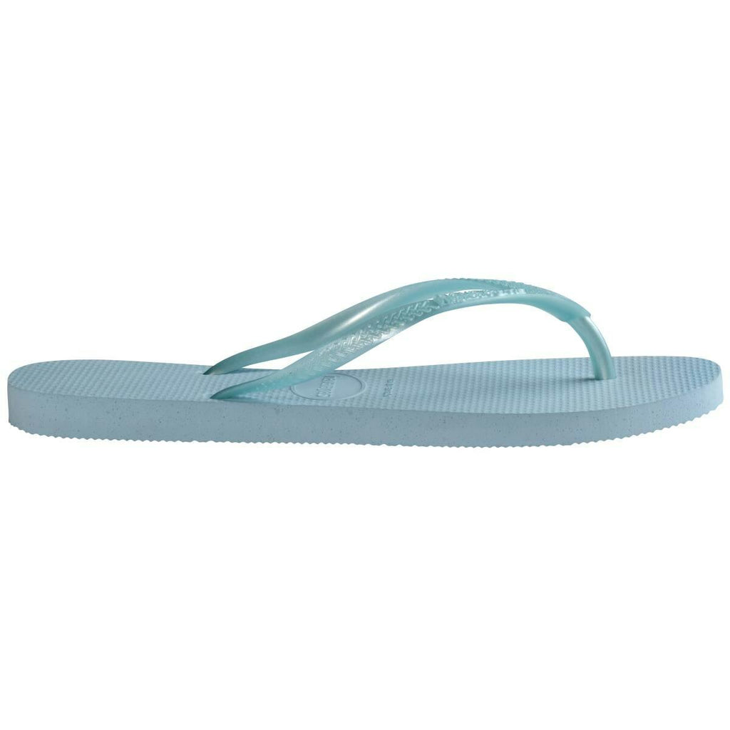 Slim Metallic Thongs