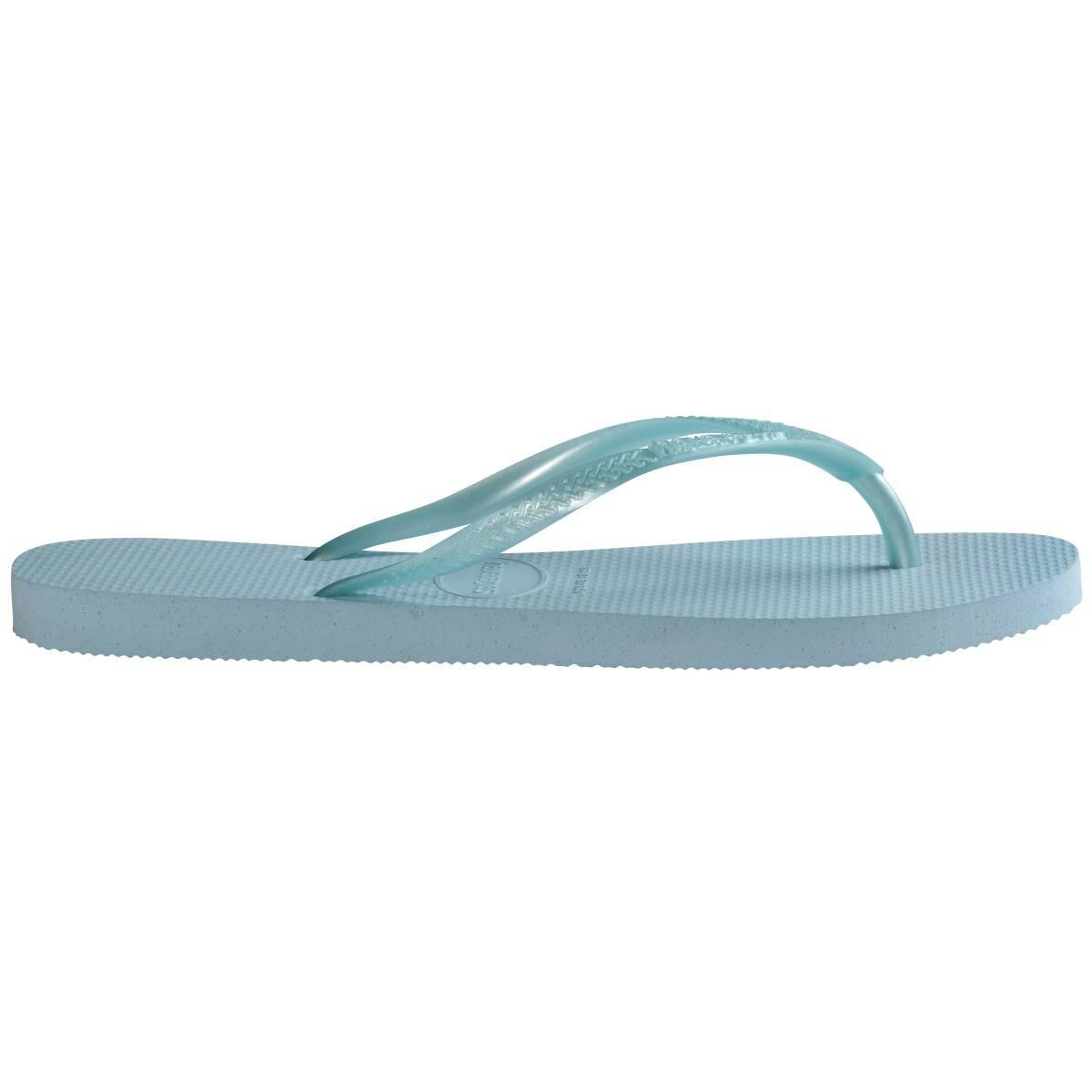 Slim Metallic Thongs