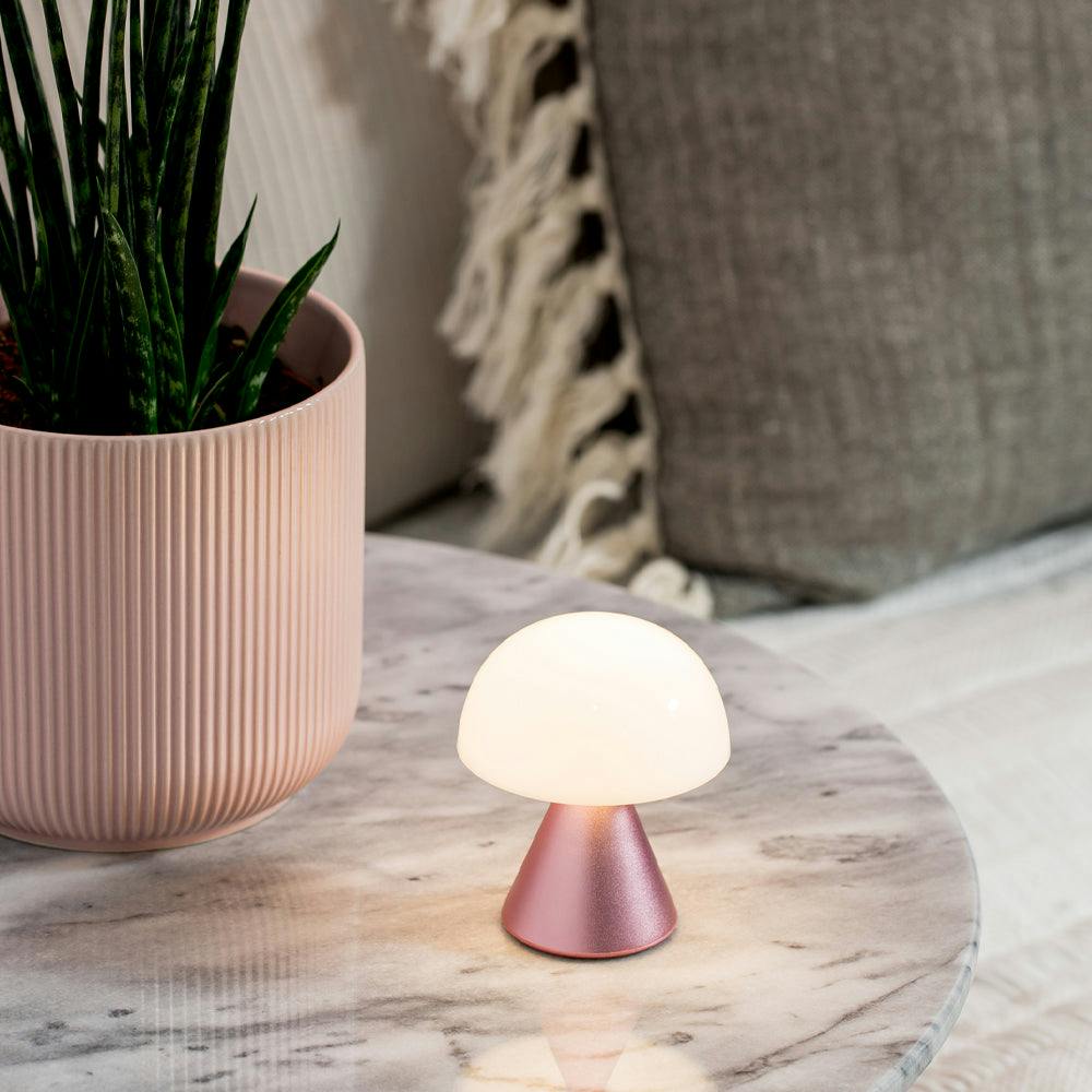 Lexon Mina Mini Led Lamp - Pink