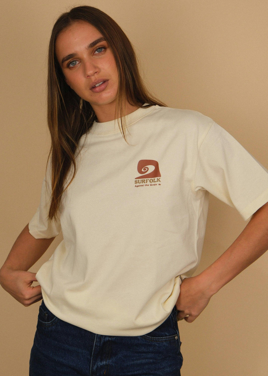 Vintage Grain Unisex Tee - Natural