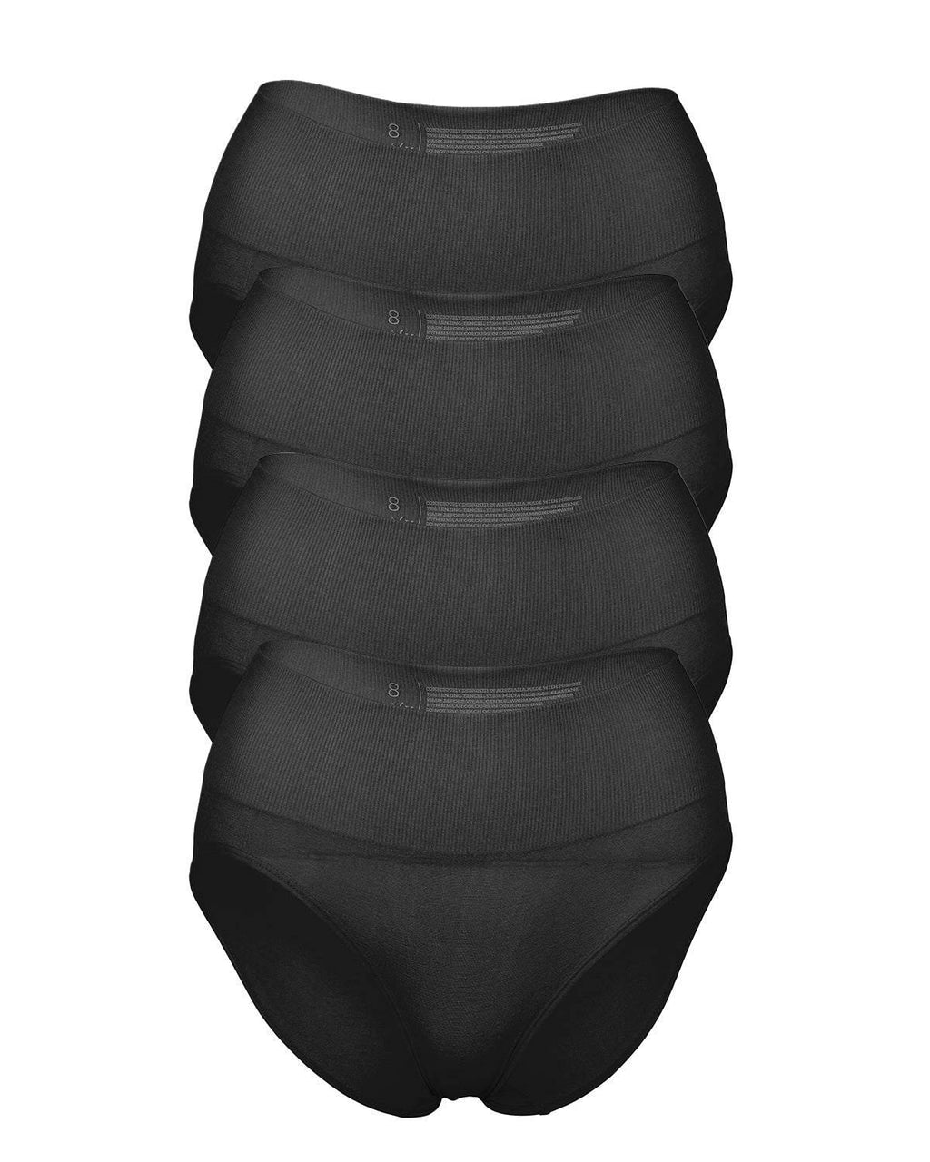 CHICHI BRIEF 4 PACK - BLACK