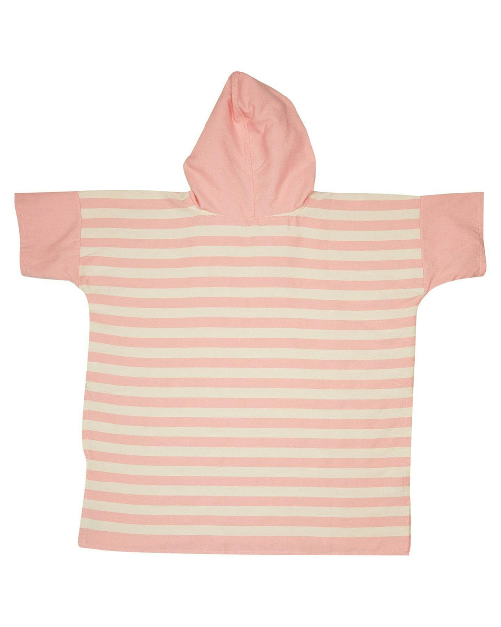 Ocean Pink Stripe Medium Poncho