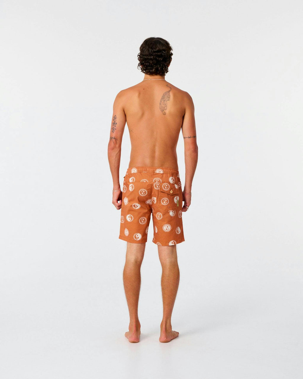 Yin Yang 17" Trunk - Terracotta