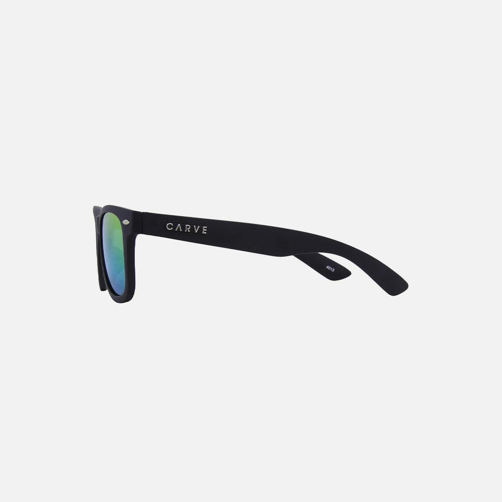 Digger Junior  - Matt Black Frame Grey Rainbow Iridium Lens