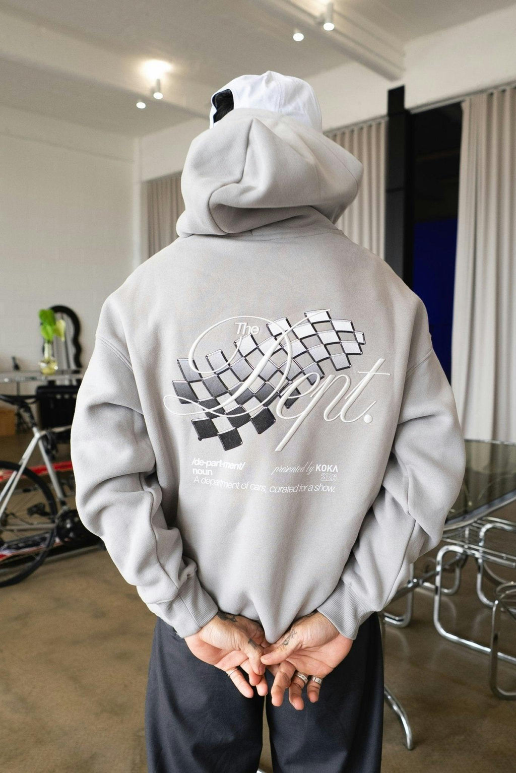 The Dept Hoodie // Nardo GREY