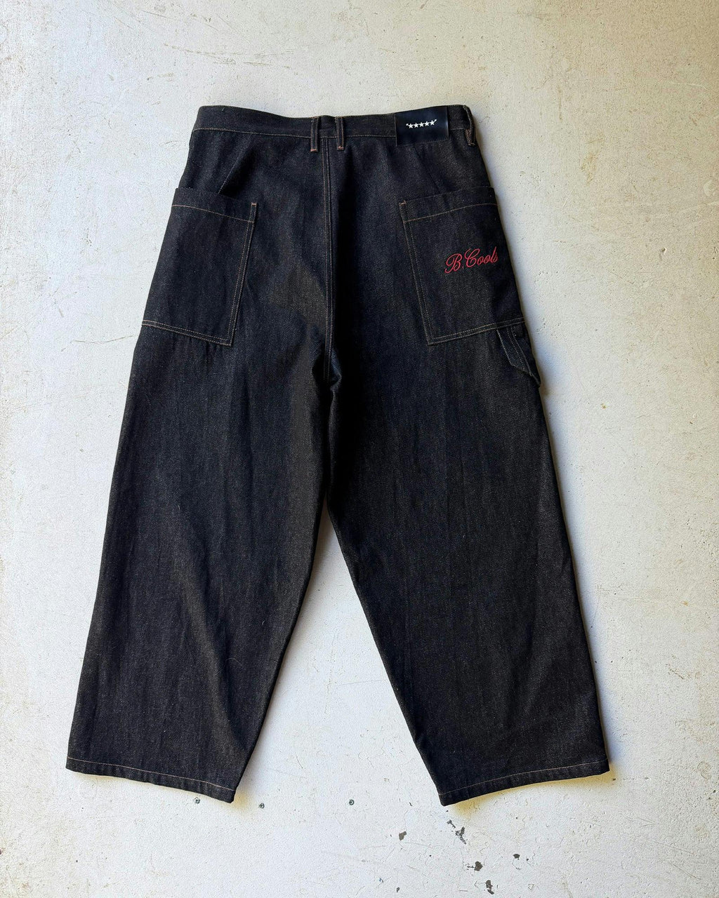 Baggy Barrel Jean Raw